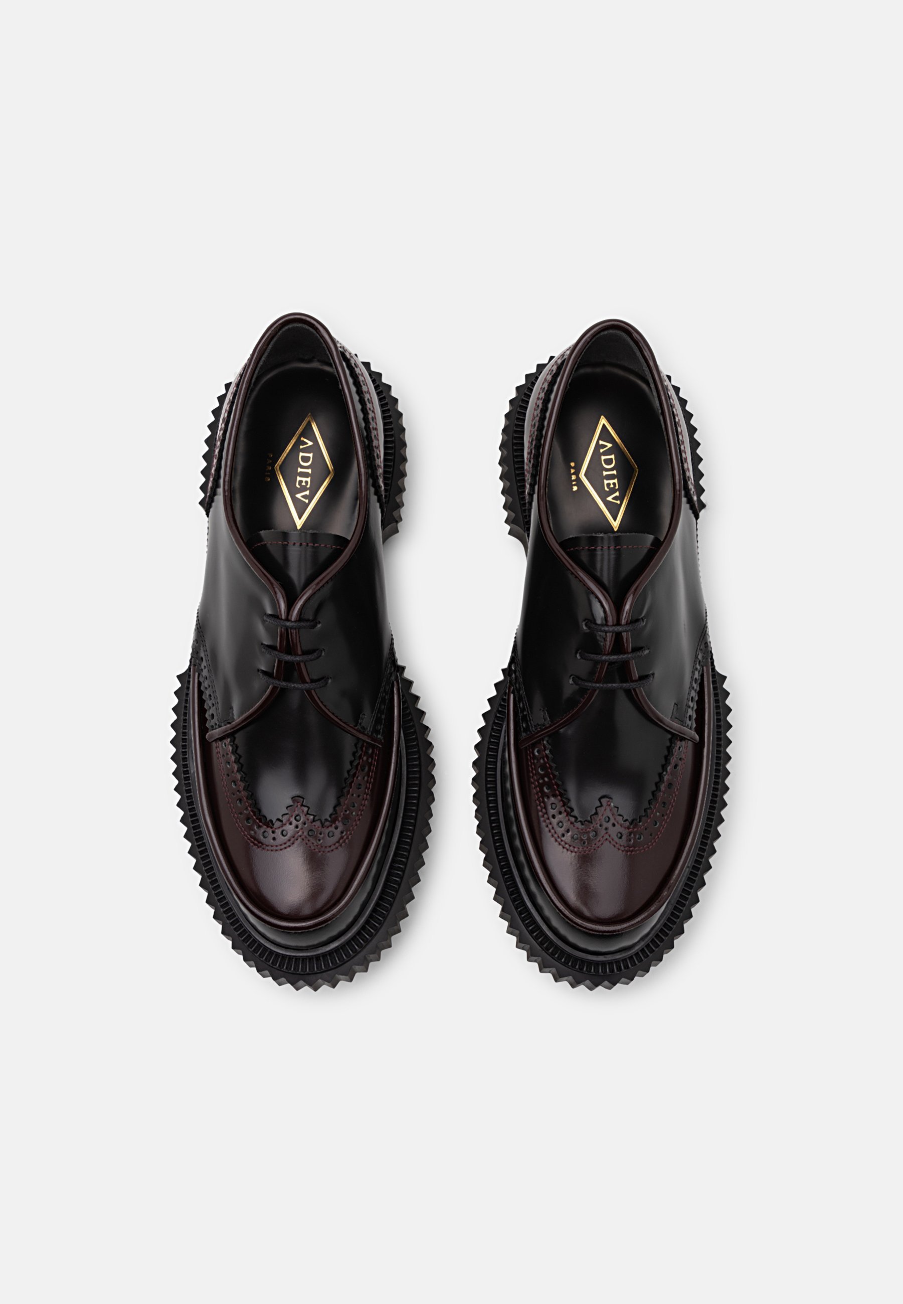 Adieu TYPE 213 UNISEX - Šněrovací boty - black/brown
