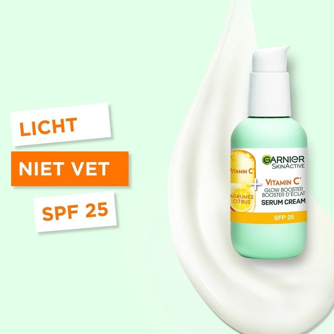 „Garnier“ vitamino C serumo kremas su vitaminu C* ir SPF 25 – 50 ml