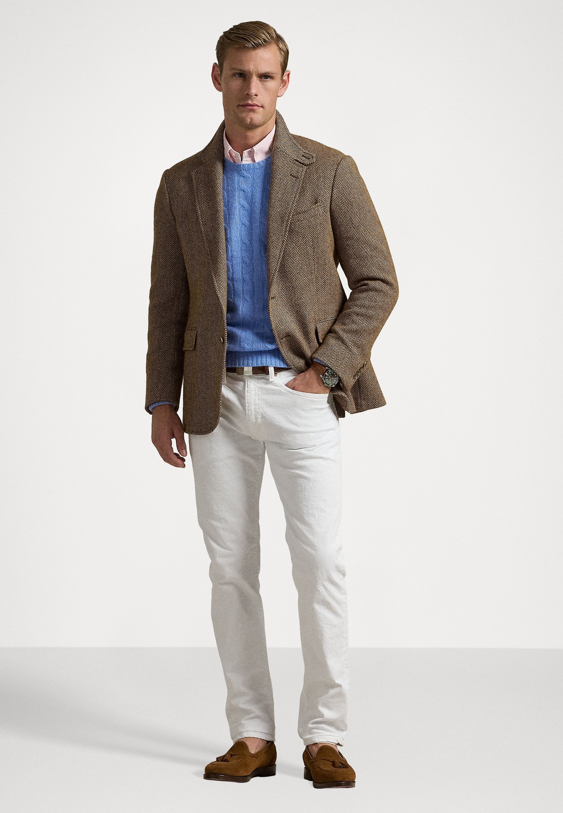 Jeans slim fit Polo Ralph Lauren SULLIVAN SLIM POLO PONY STRETCH - Jeans bianchi