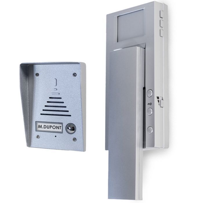 Panel de entrada de puerta con intercomunicador de audio ENCENDIDO