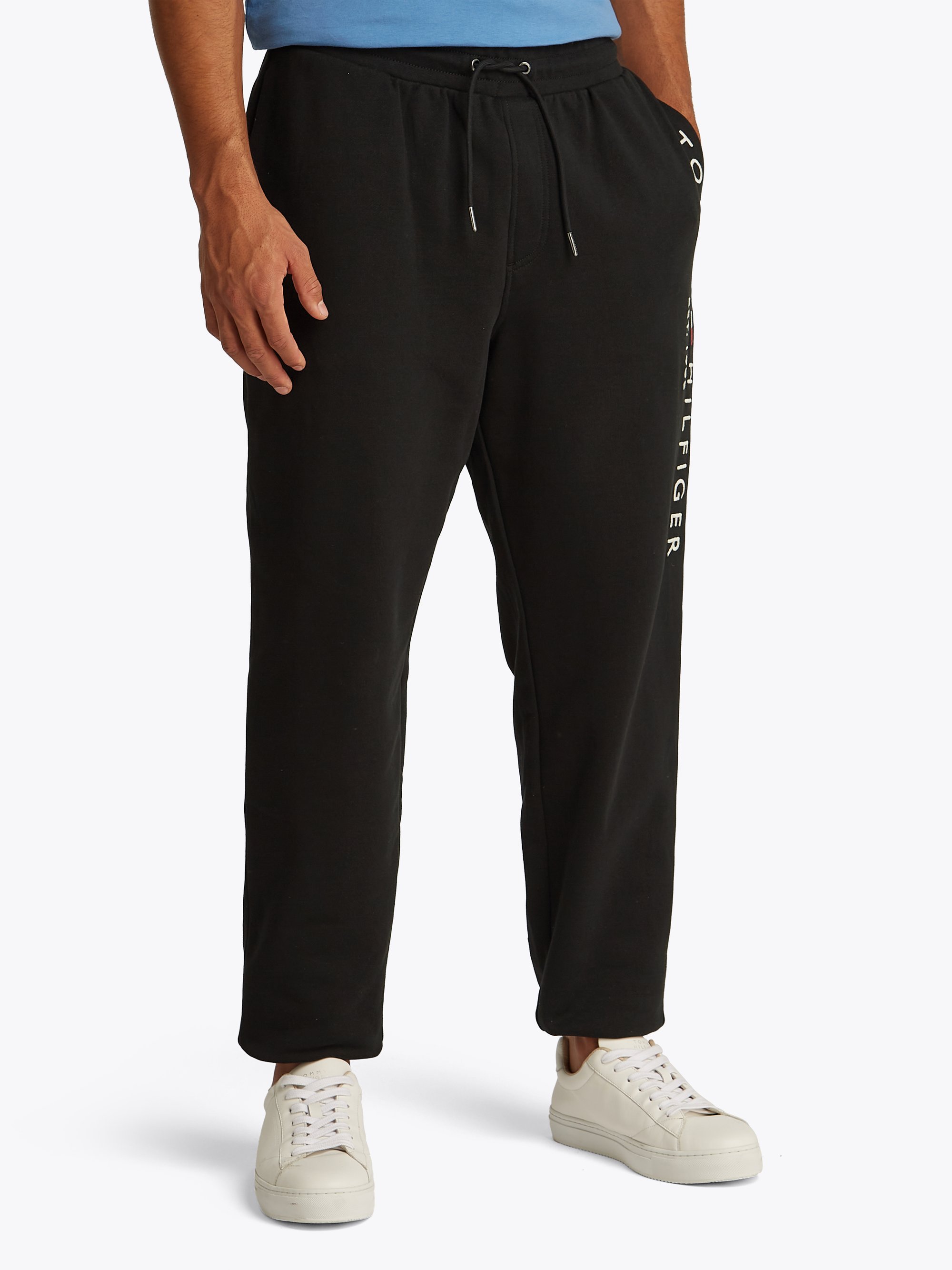 Tommy Hilfiger LOGO – Trainingshose – schwarz