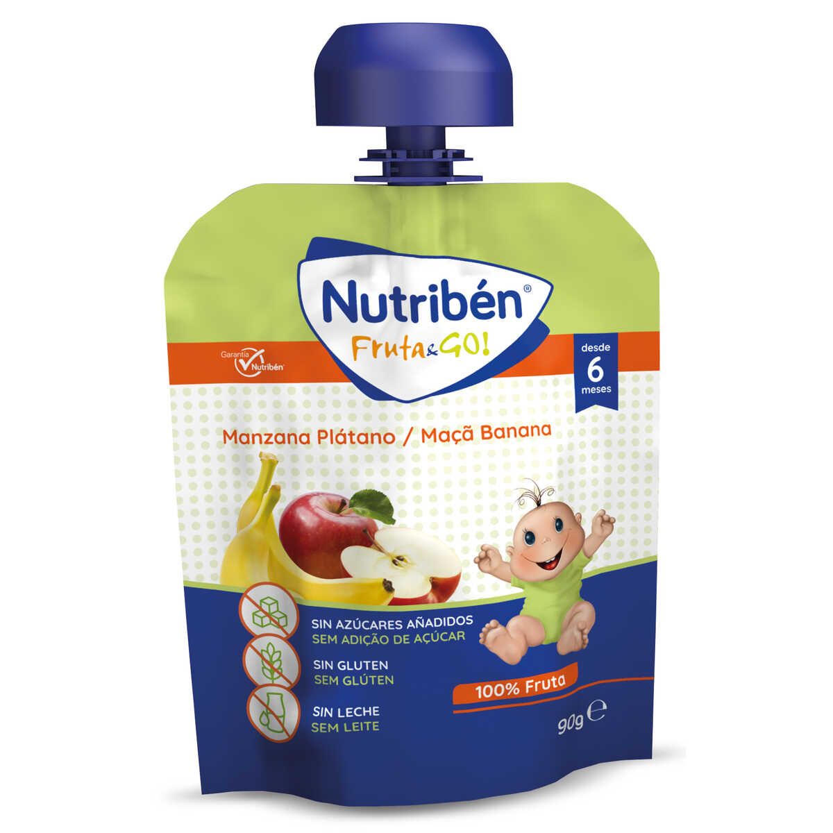 Fruit & Go Jabuka i banana Dječje grickalice i keksi