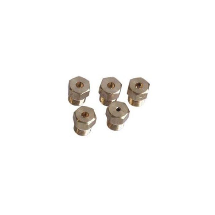Injetor para queimador de fogão, várias marcas, F657155, bolsa injetora de gás natural, Ø 7 mm