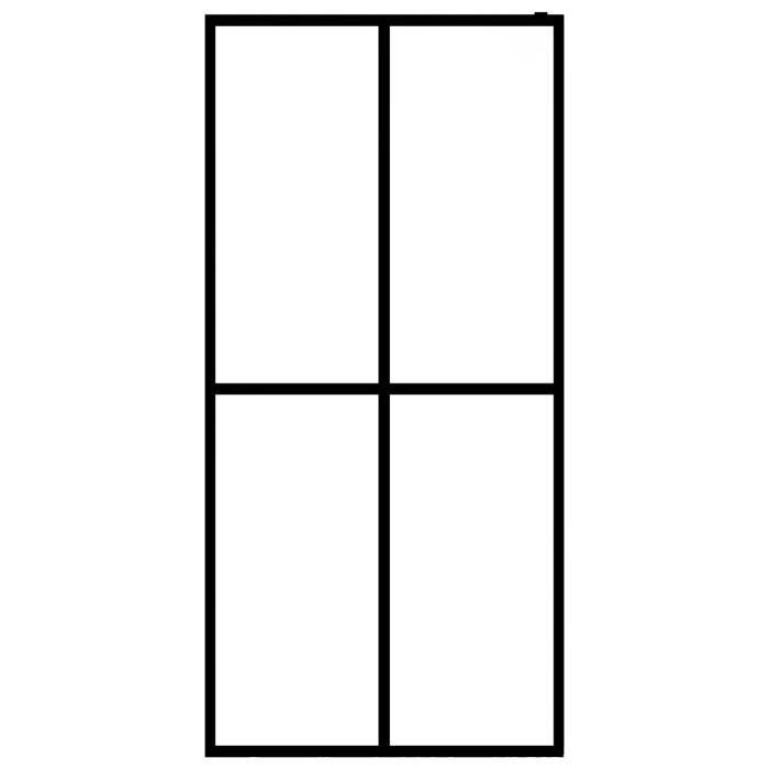 vidaXL Shower Screen Shower Enclosure Shower Wall Shower Partition Bathroom Interior Home Sturdy Glass 145689