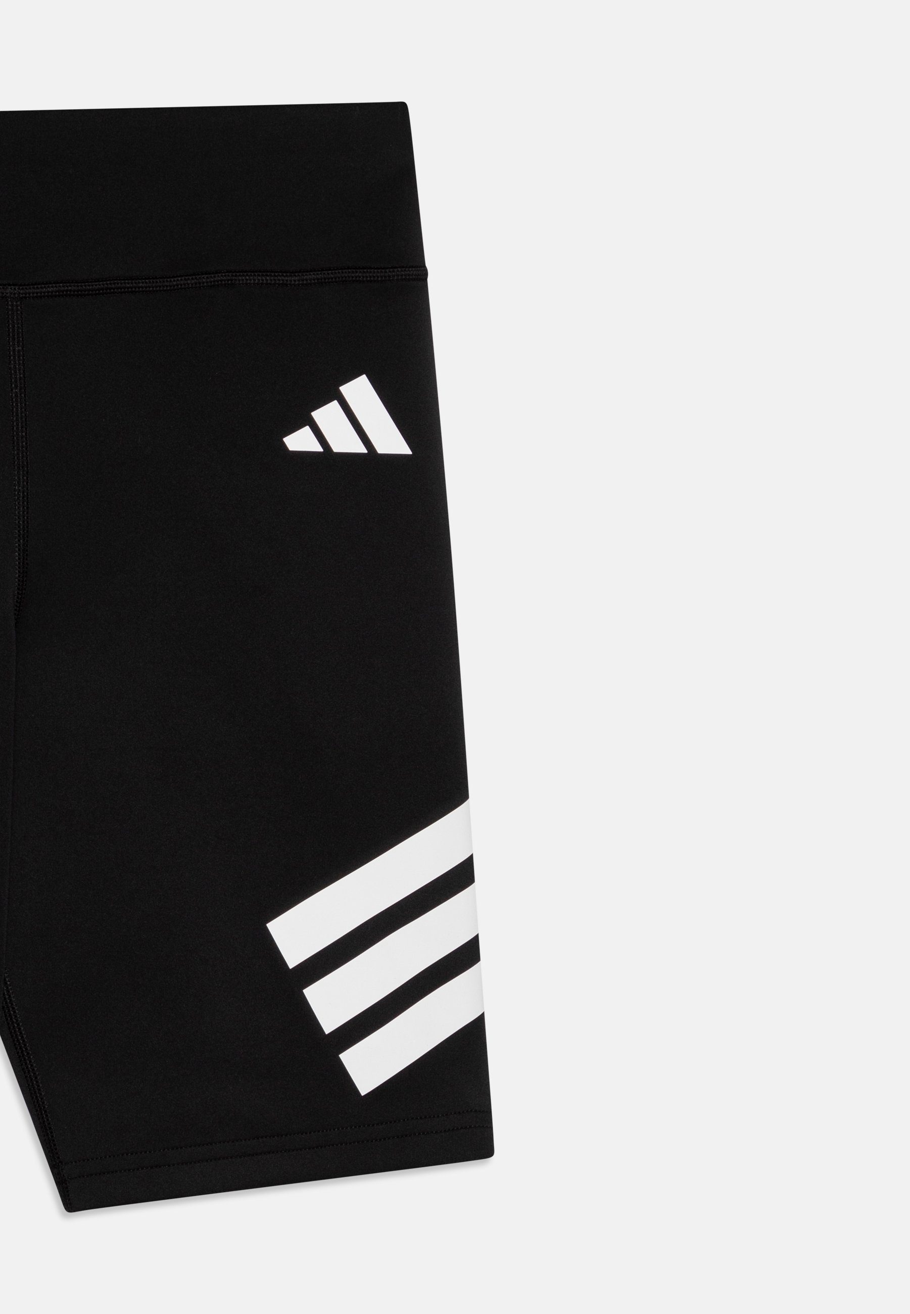 adidas Performance ALL SPORTS OPTIME BIKER JUNIOR UNISEX - Leggings - zwart/wit