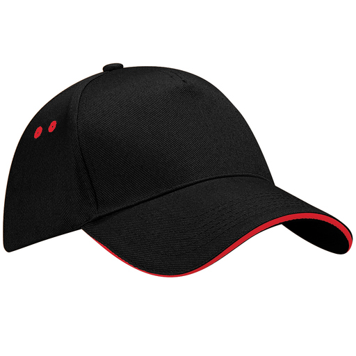  Gorra/visera Deportiva Beechfield Ultimate Sandwich 100% Algodón.