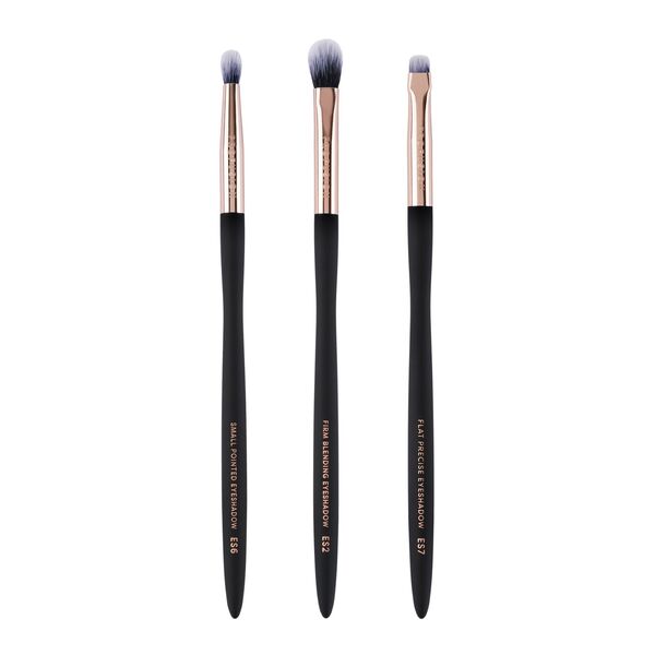 Profusion Cosmetics Eye Essentials - Conjunto de 3 Pincéis para Olhos