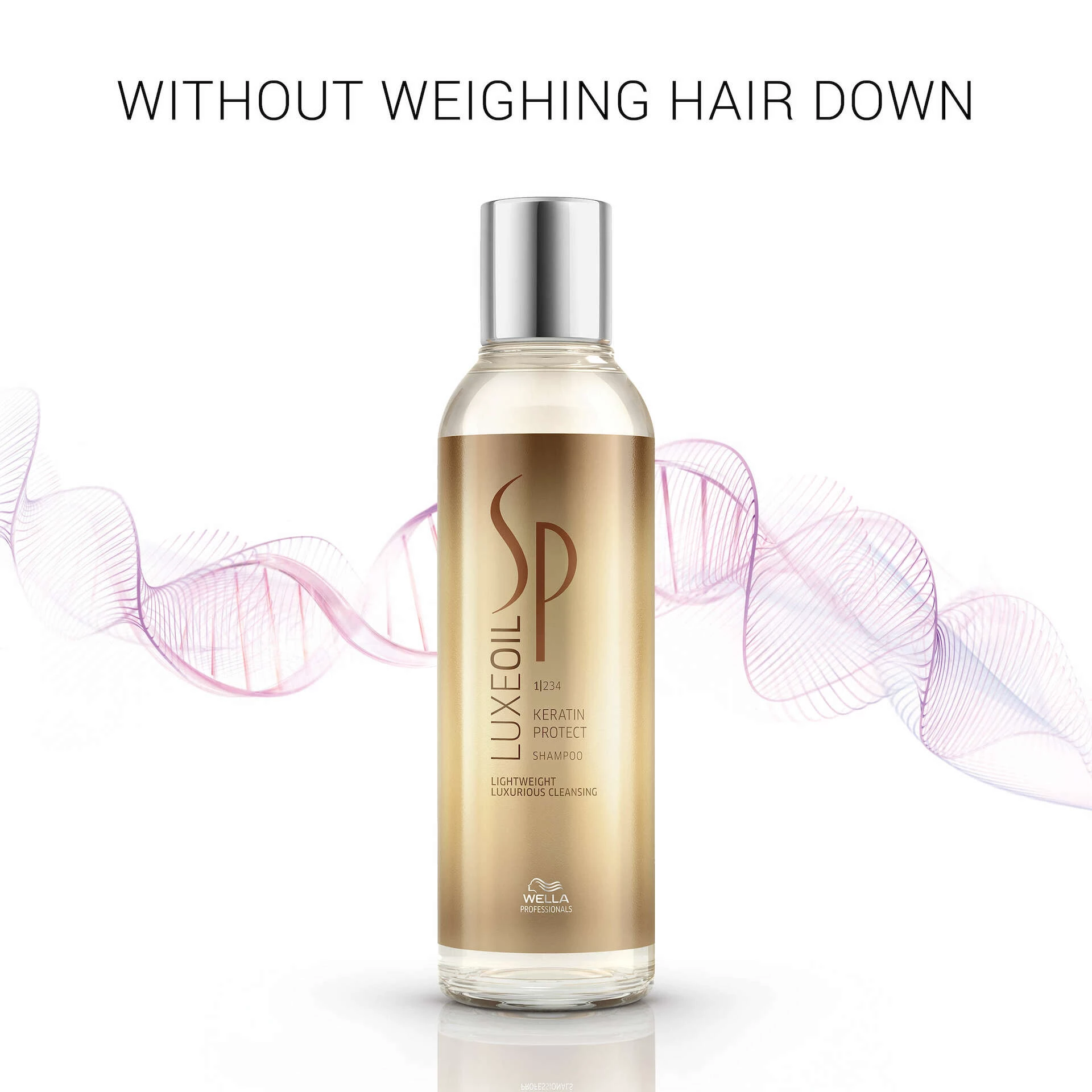 LuxeOil Keratin Protect sampon 200 ml - System Professional