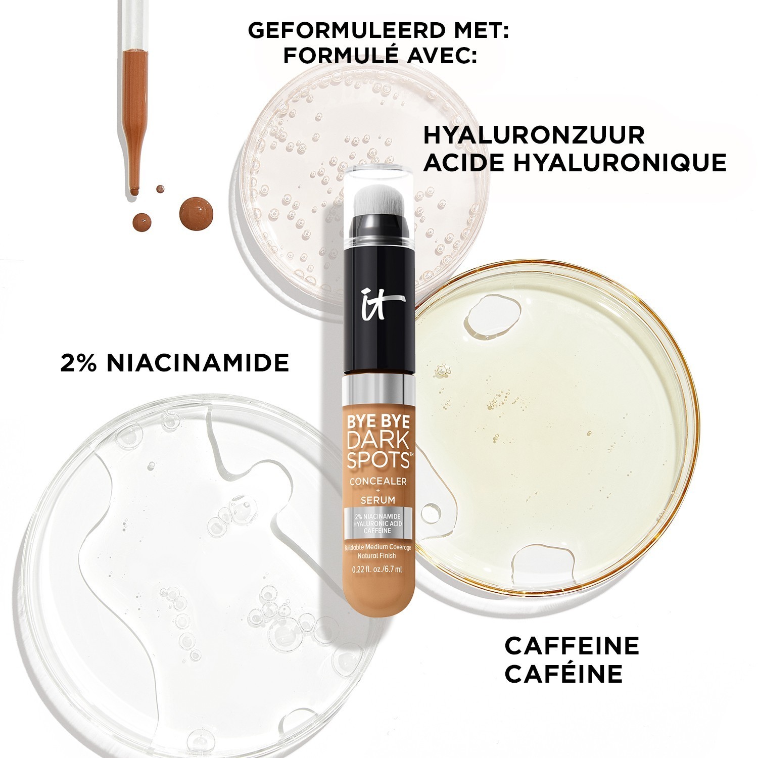 IT Cosmetics Korektor BYE BYE DARK SPOTS™ Korektor + sérum - 9 g