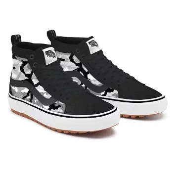Camo Black&Grey Sk8-Hi MTE-1 Personalizzate
