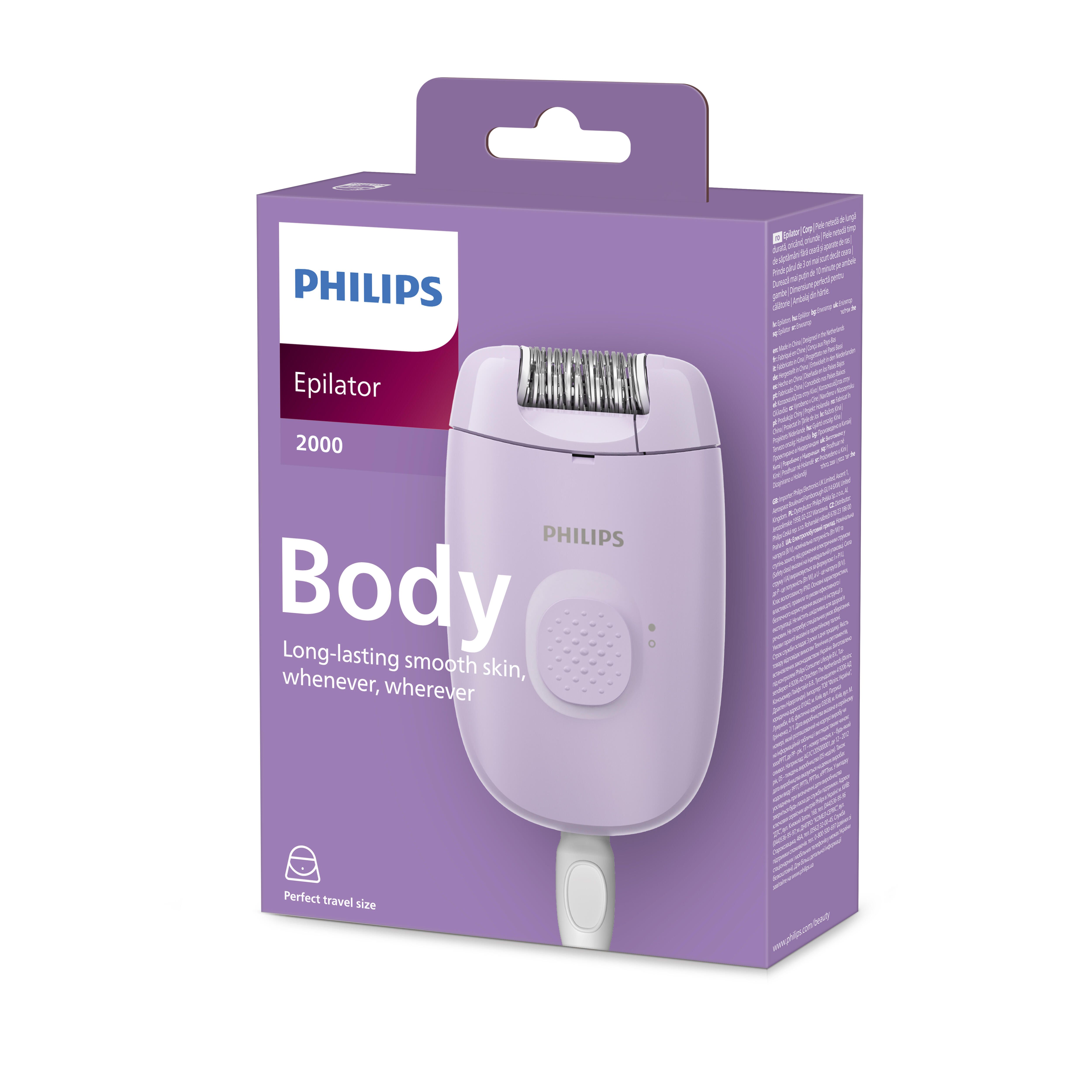 Epilator 2000 aparat za odstranjevanje dlak na telesu Odstranjevanje dlak