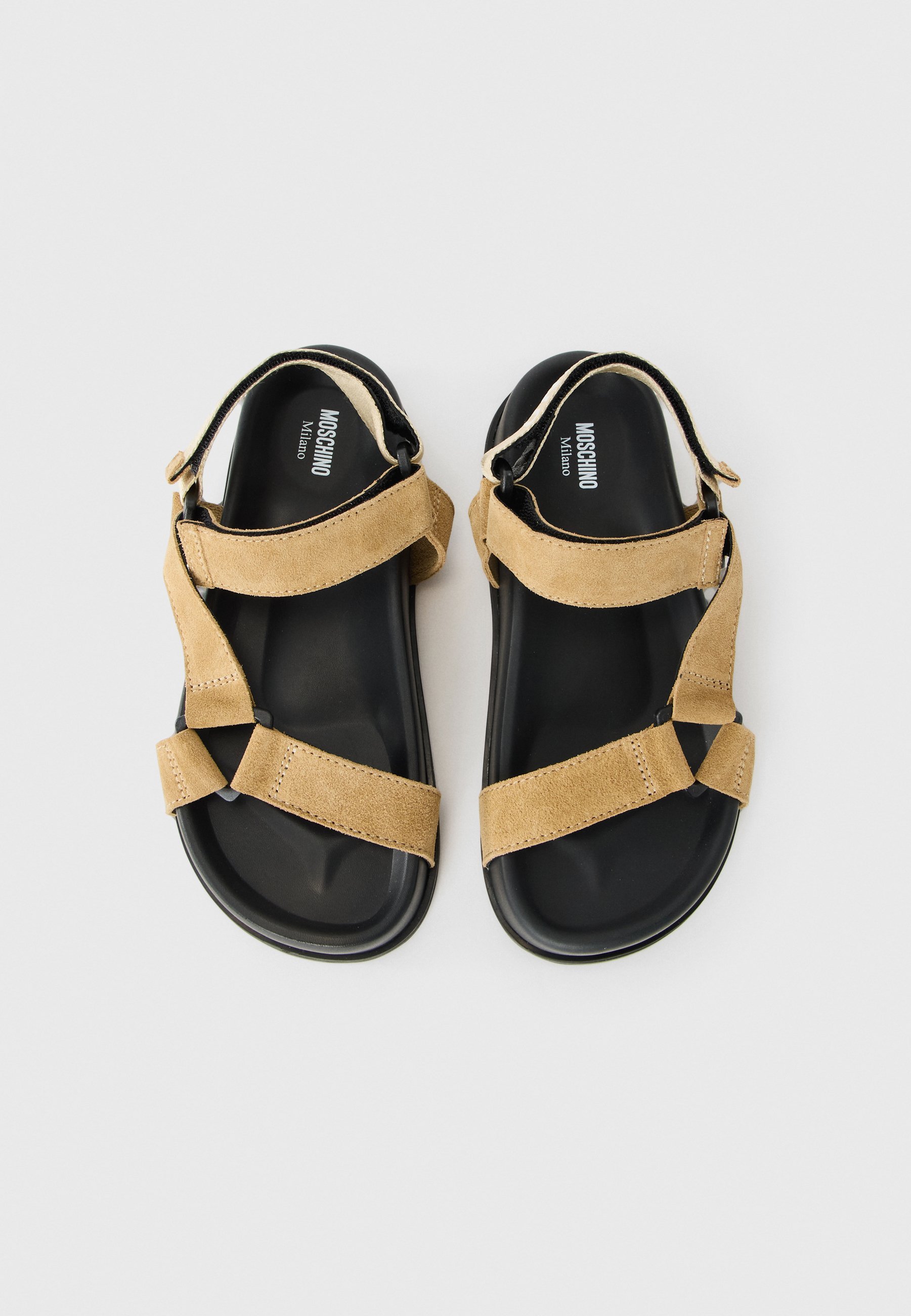 MOSCHINO platform sandalen - beige