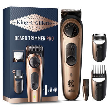Gillette Pack Beard Trimmer Pro King C. Parranajokone miehille 1 kpl 1 kpl