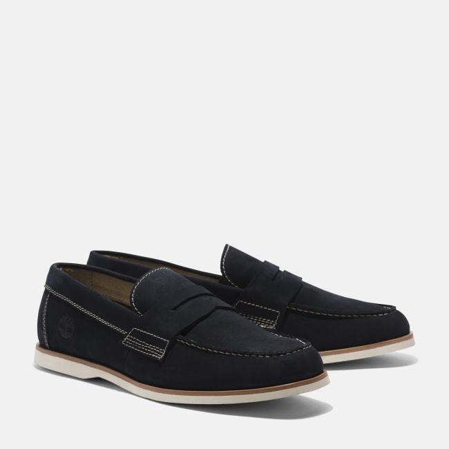 Scarpa da Barca Classic da Uomo in blu marino