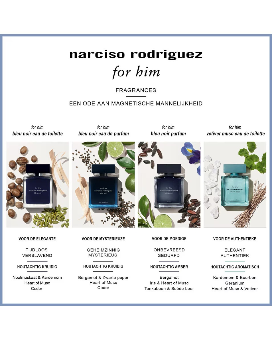 NARCISO RODRIGUEZ FOR HIM BLEU NOIR EAU DE TOILETTE