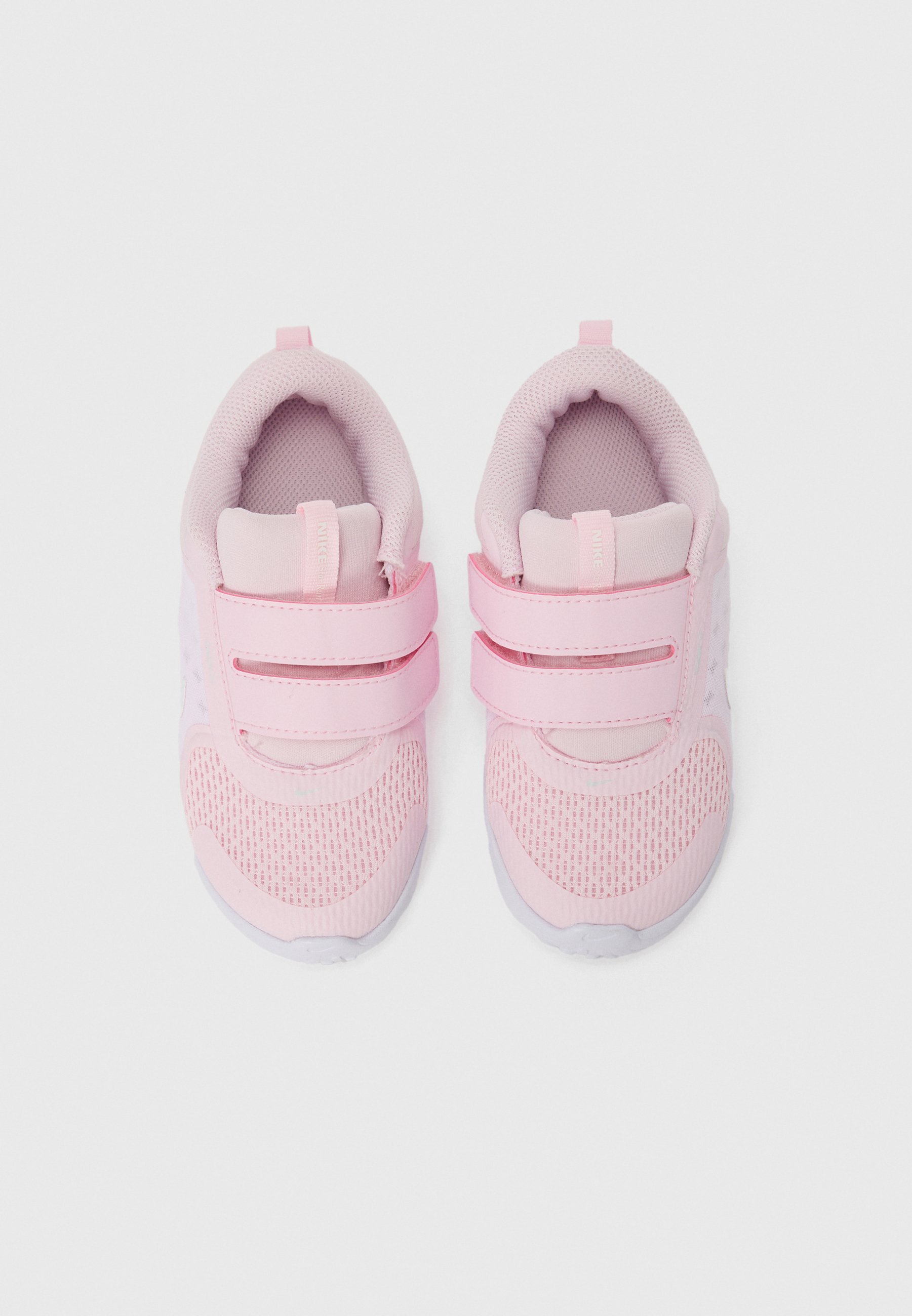 Nike Performance STAR RUNNER 5 UNISEX - Løpesko for landevei - rosa skum/hvit/ren platinafarget