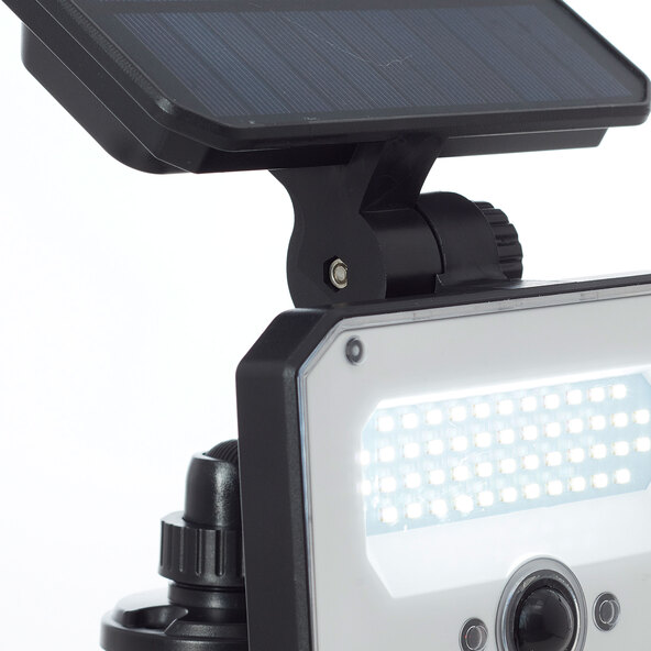 Estaca solar de LED Joplin com detector de movimento