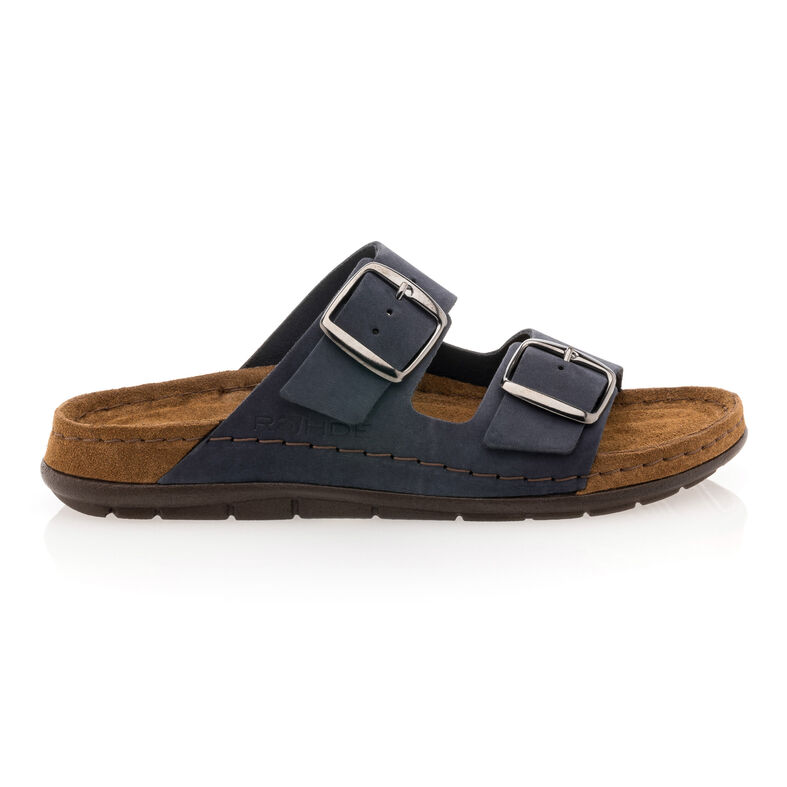 Blauwe sandalen/open teenschoenen voor dames