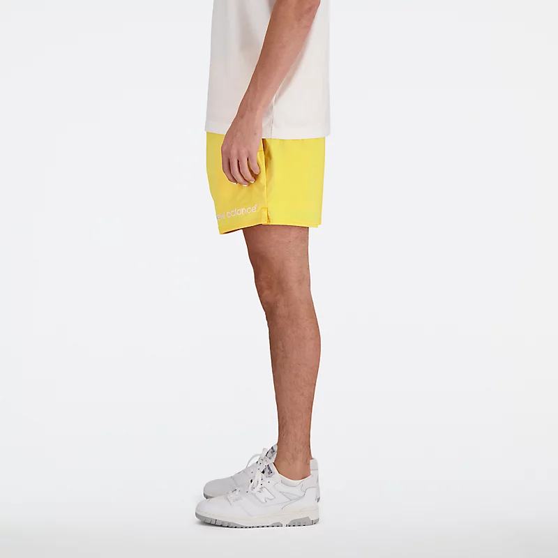 Shorts masculinos Archive em tecido elástico - AMARELO VERDADEIRO