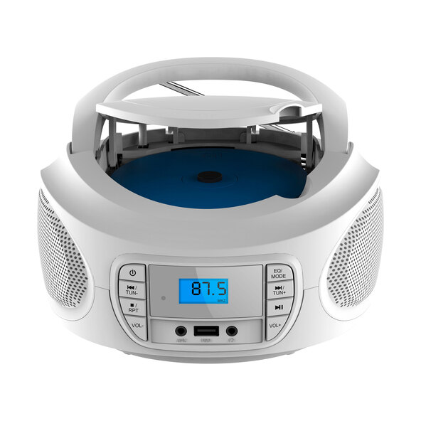 Φορητό CD Boombox CB-2, λευκό
