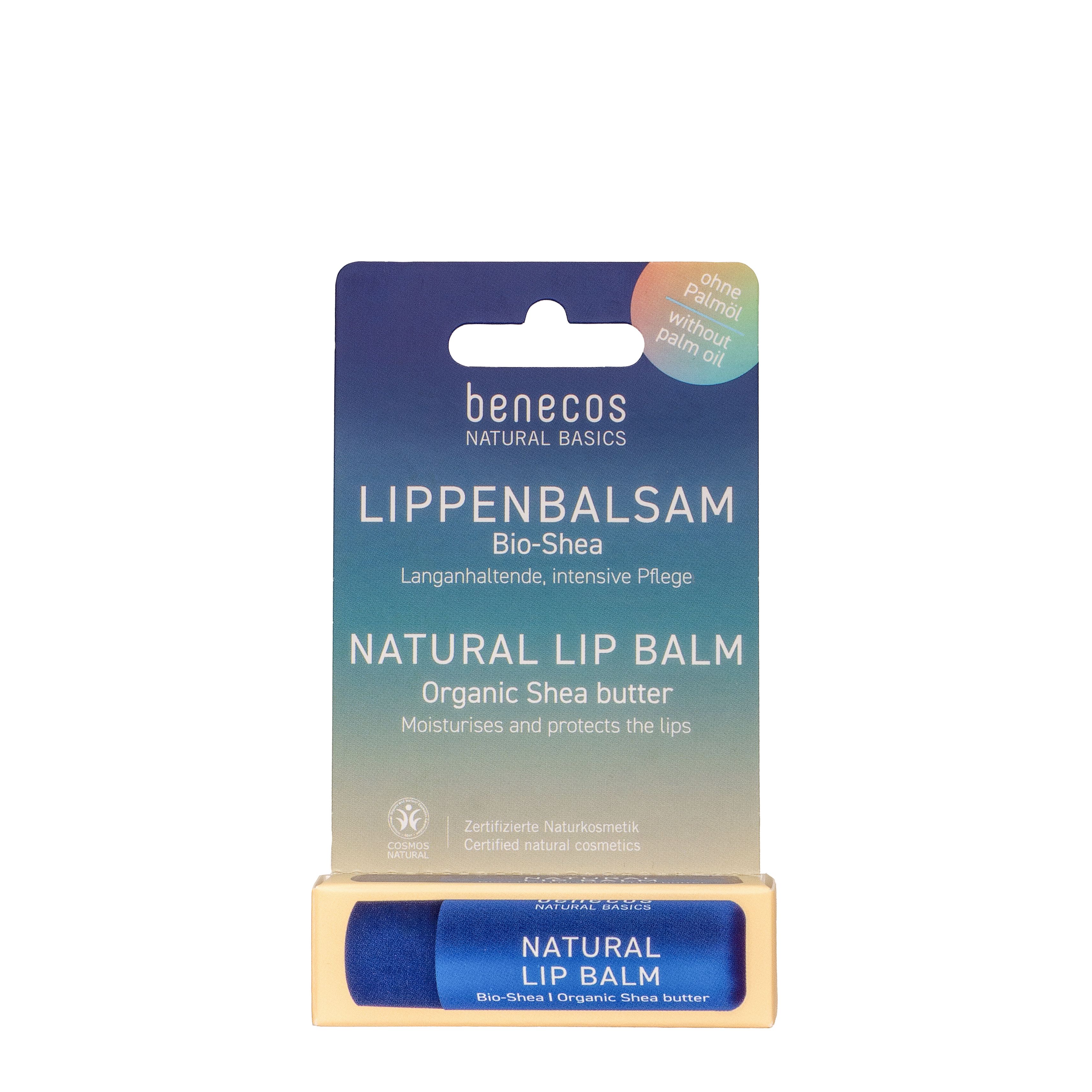 Intenzívny balzam s bambuckým maslom Natural Basics Ochranné krémy na pery