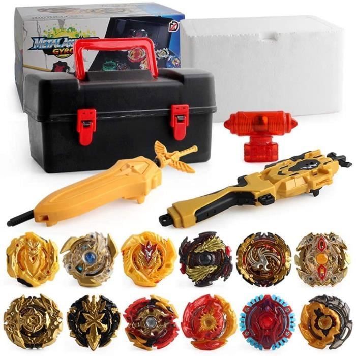 Gyro Burst Spinning Top Battle Masters Fusion XD168-21B Gouden Versie - Speelgoed