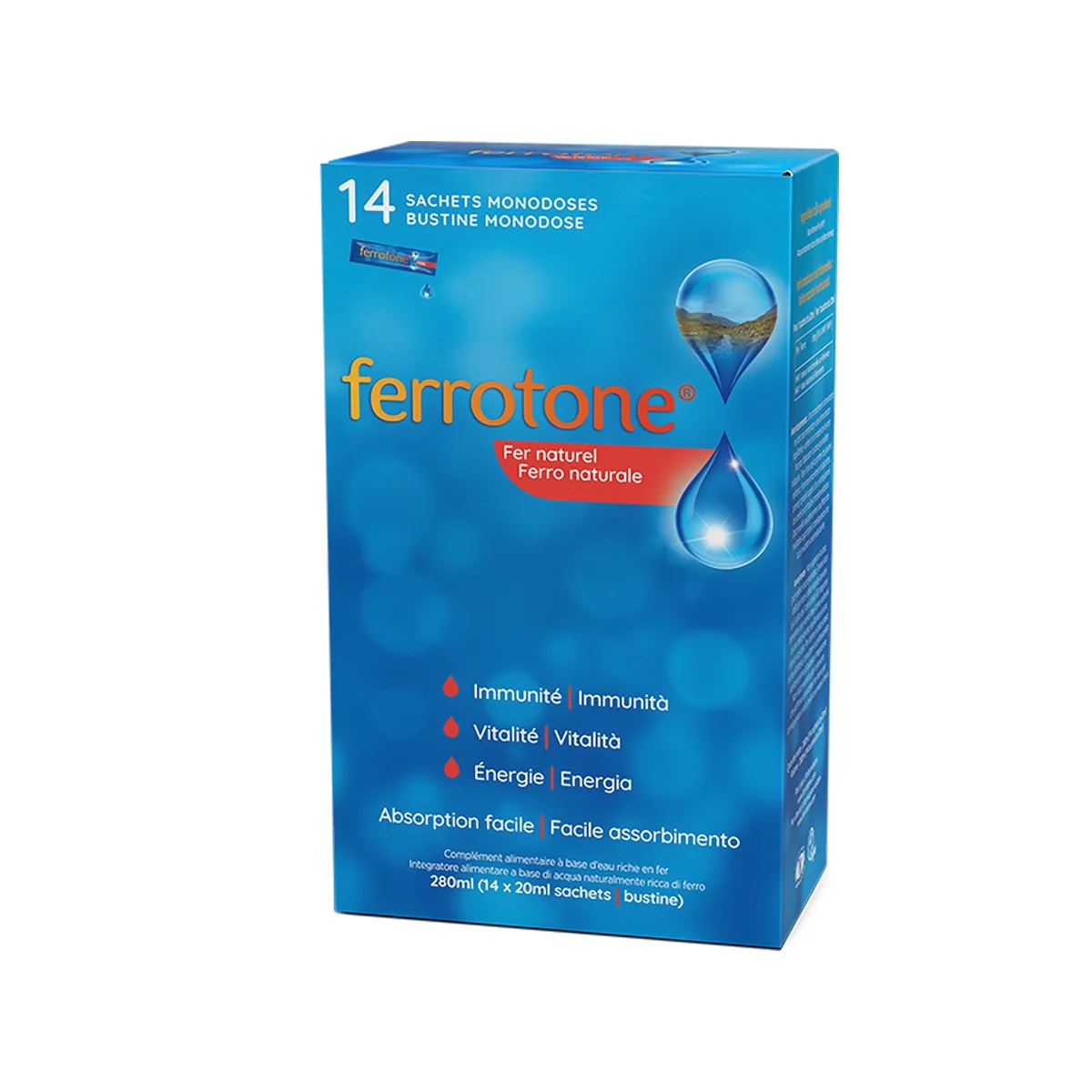 LOACKER REMEDIA Ferrotone ijzersupplement 14 zakjes