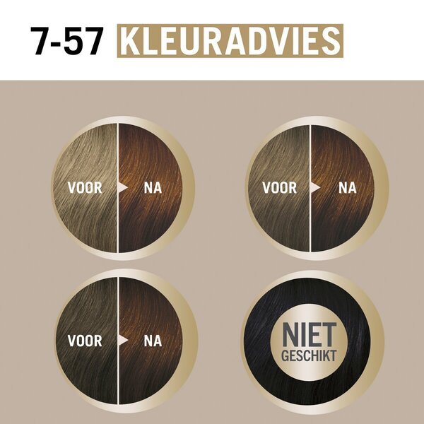 Schwarzkopf Creme Supreme 7-57 Temno bakreno blond negovalna kremna barva<br>182 g