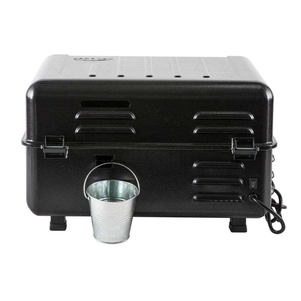 Ranger pelletgrill en rookoven in zwart