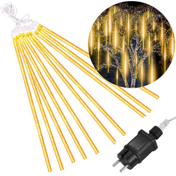 Lampki choinkowe 480 Led sople, meteory zew. biały ciepły