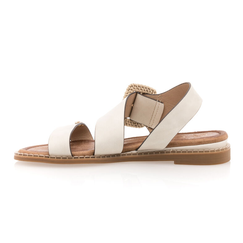 Beige sandaler / sko med åpen tå til dame