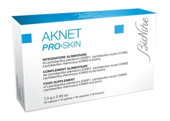 BIONIKE Bionike Aknet Pro-Skin akne toidulisand 30 kapslit aknele kalduvale nahale