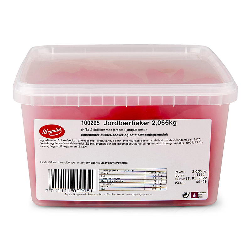 KnallGoodt Jordgubbsfisk 2,06 kg
