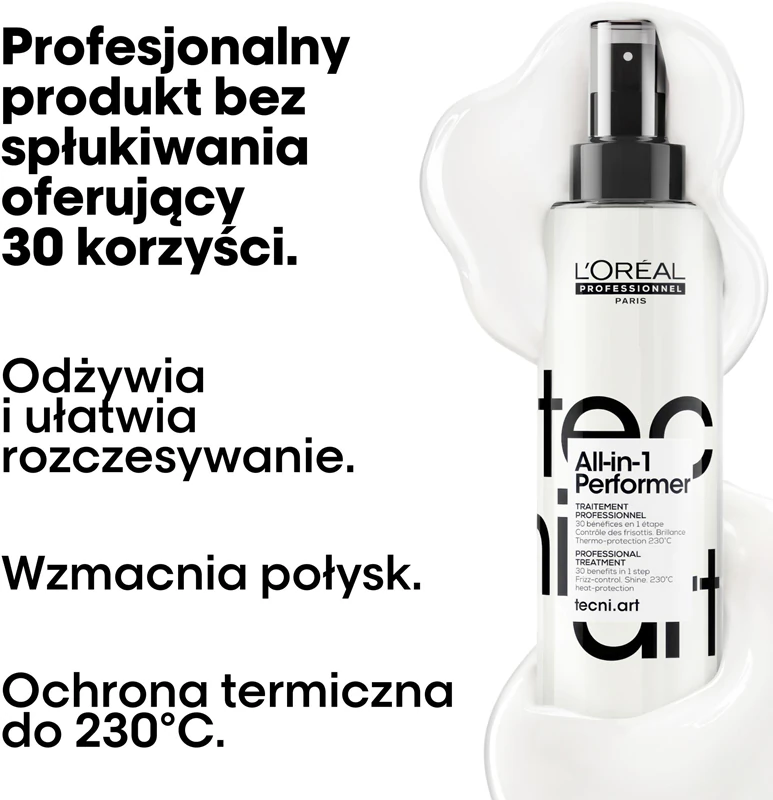Bezoplachový pečující sprej L'Oréal Professionnel Tecni.Art All-in-1 Performer