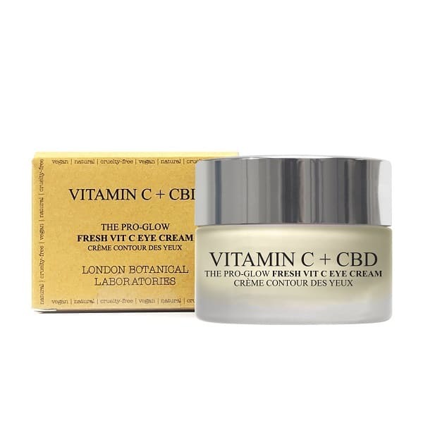 London Botanical Laboratories Vitamin C + CBD Augencreme