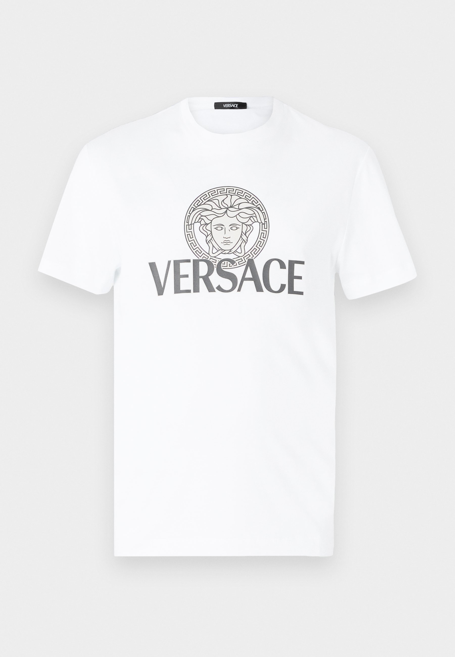 Versace COMPACT PRINT - T-shirt met print - optisch wit