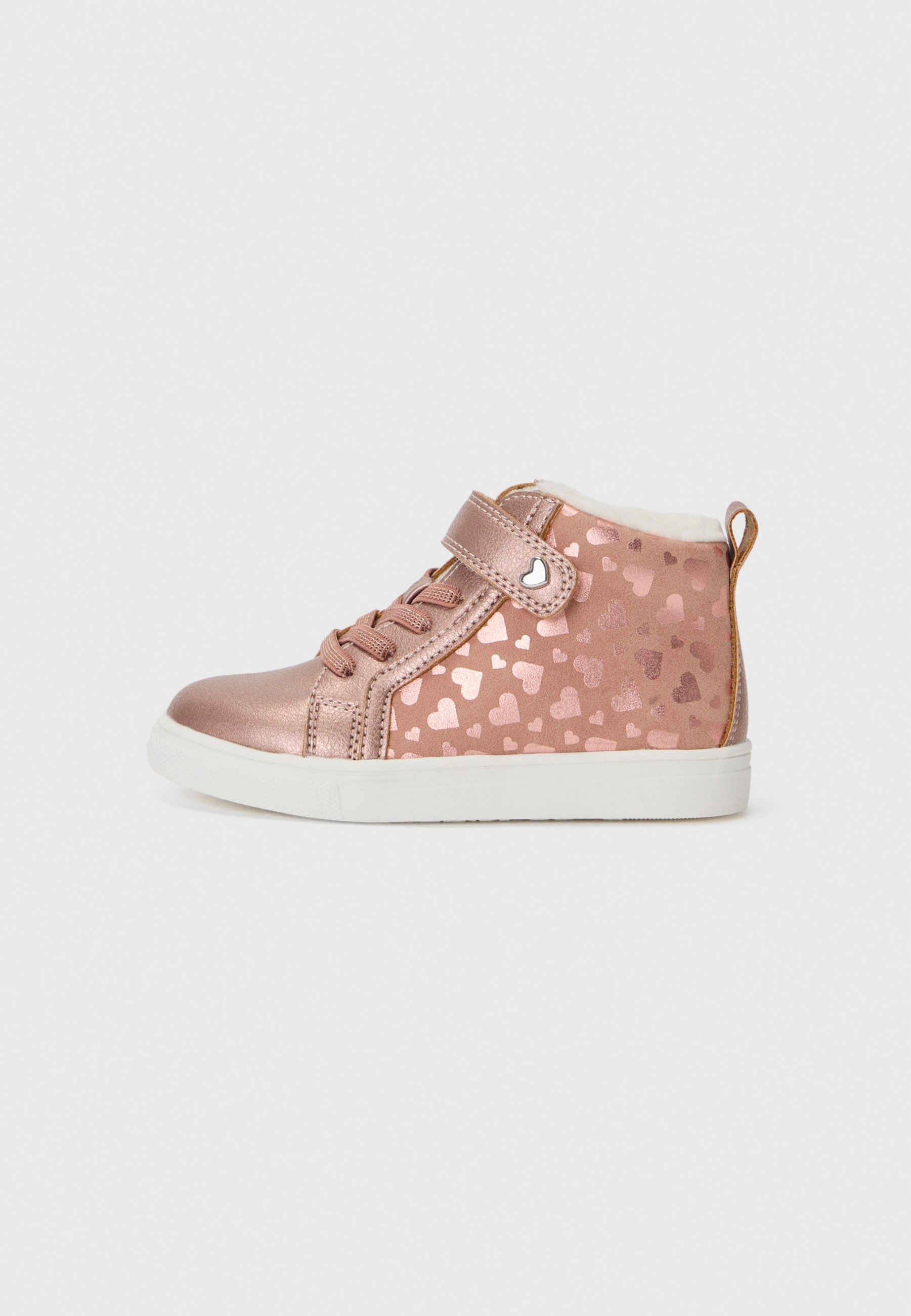 Scarpe da ginnastica alte Friboo - color oro rosa