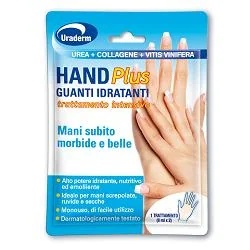 DI-VA Uraderm Hand Plus hydraterende handschoenen voor intensieve handverzorging, wegwerp, 2 stuks, 8 ml