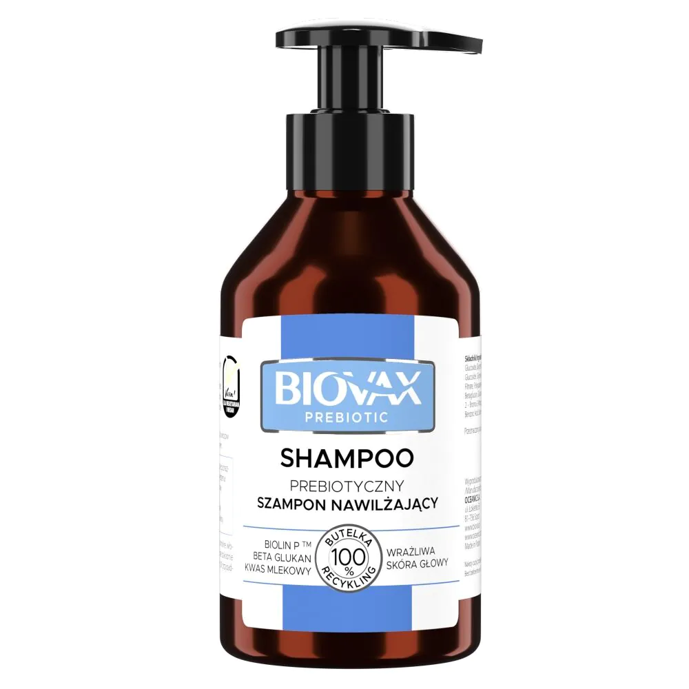 Biovax Prebiotic Szampon do włosów Nawilżający