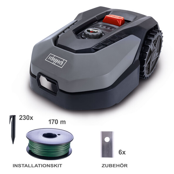 Mașină de tuns iarba robotizată RoboCut XXL900, inclusiv garaj RoboHome