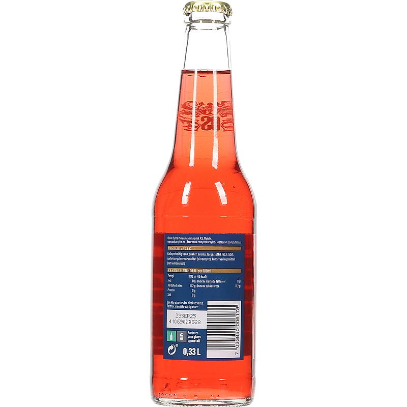 Refresco Oscar Sylte Rudolf y Papá Noel 0,33 litros