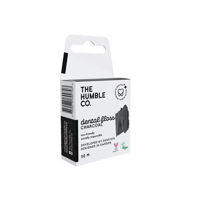 Fil dentaire écologique au charbon de bois Humble Co. 1 unité
