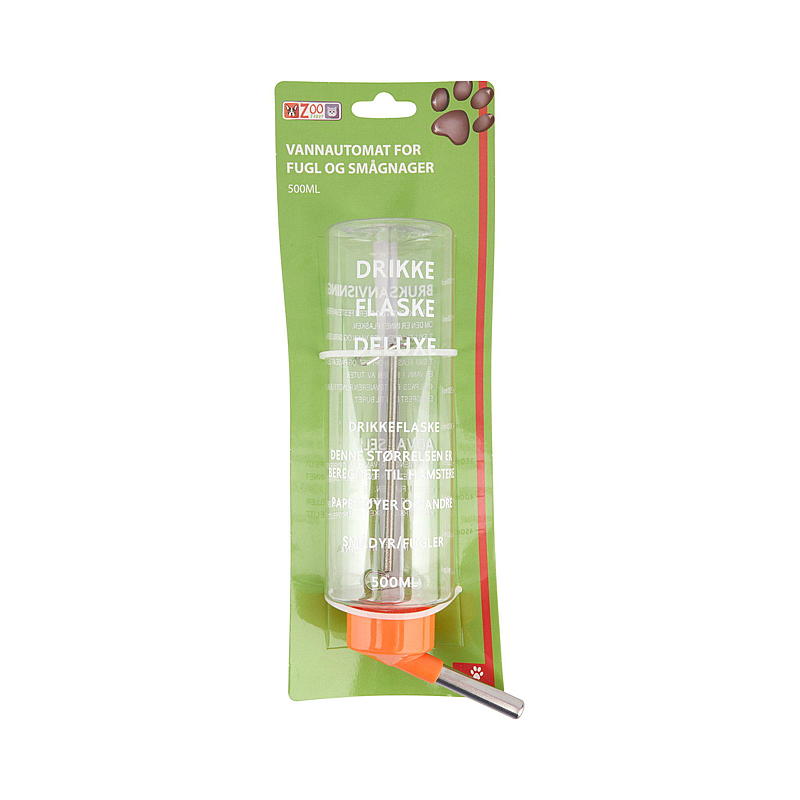 Zoozaker waterdispenser voor vogels/kleine knaagdieren, kooi