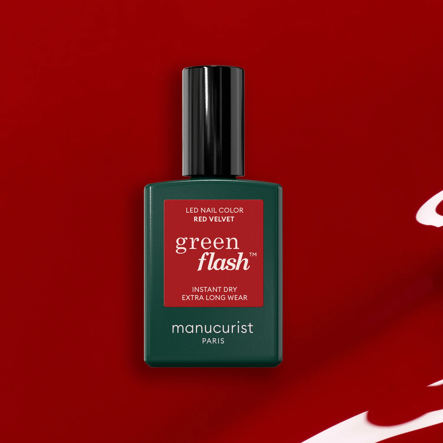 Semi-permanent LED Green Flash™ - 15 ml Red Velvet
