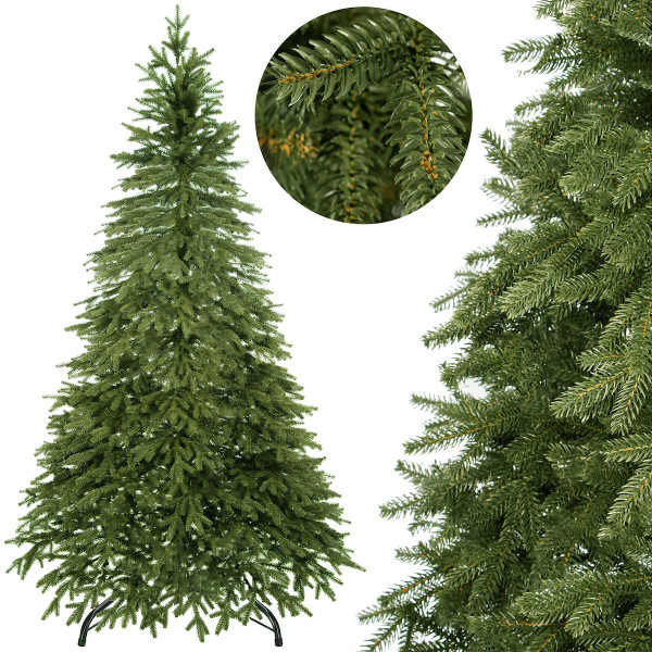 Choinka sztuczna premium 210 cm świerk drzewko świąteczne