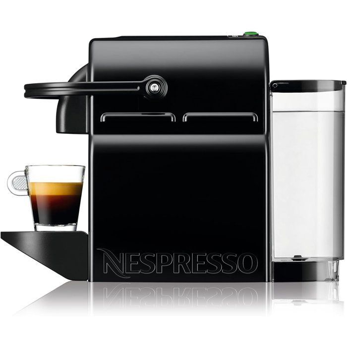 Cafetera de cápsulas Nespresso De'Longhi Inissa - EN80.B - Negra - Incluye 16 cápsulas Nespresso