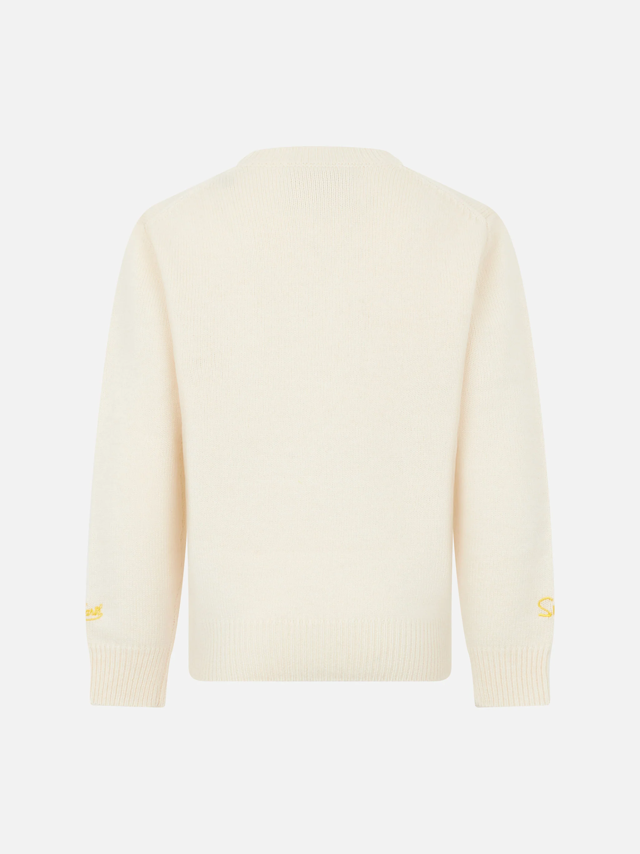 Maglione girocollo da bambino con stampa jacquard della famiglia Simps