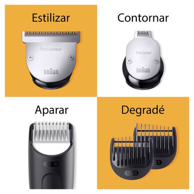 Braun Professional Beard Trimmer Series 9 BT9420 Pakke Skjeggtrimmere 1 enhet 1 enhet