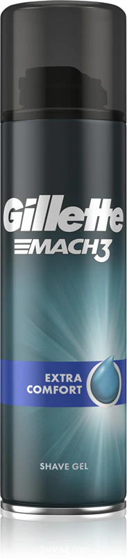 Gel de barbear Gillette Mach3 Extra Comfort para homens