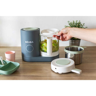 Béaba Babycook Robot Cuiseu Neo Green maisto smulkintuvas kūdikių maistui, žalias, 1 vnt., 1 vnt.